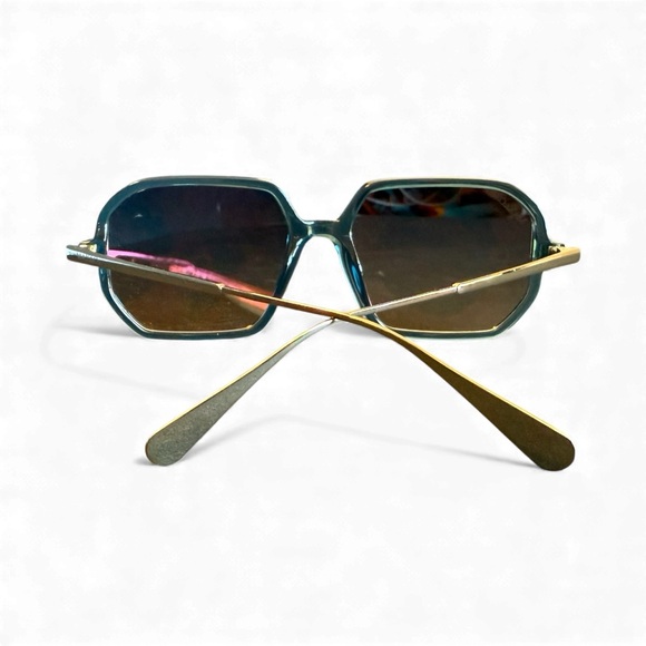 Max & Co. NWT Teal Gradient Sunglasses - Picture 4 of 9
